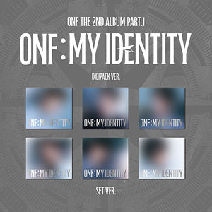 ONF (온앤오프) 2ND ALBUM PART.1- [ONF:MY IDENTITY] (DIGIPACK ALBUM)