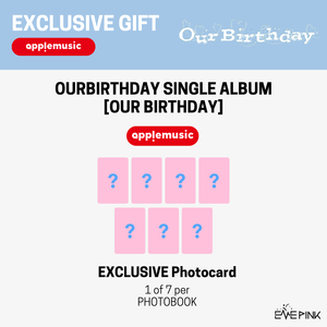 [PRE-ORDER] OURBIRTHDAY (아워벌스데이) 1st Single Album - [Our Birthday] (PHOTOBOOK VER. + EXCLUSIVE PHOTOCARD)