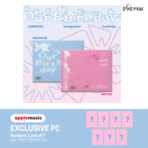 [PRE-ORDER] OURBIRTHDAY (아워벌스데이) 1st Single Album - [Our Birthday] (PHOTOBOOK VER. + EXCLUSIVE PHOTOCARD)