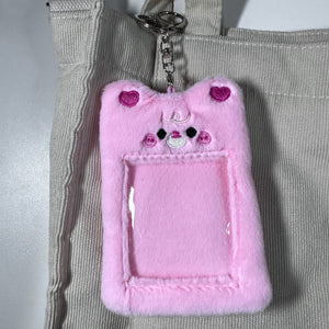 PHOTOCARD HOLDER KEYCHAIN - [PLUSH VER.1]