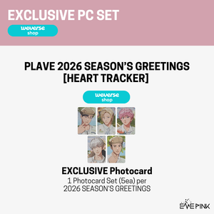 [PRE-ORDER] PLAVE (플레이브) - 2026 SEASON'S GREETINGS [Heart Tracker] (+WEVERSE BENEFIT)
