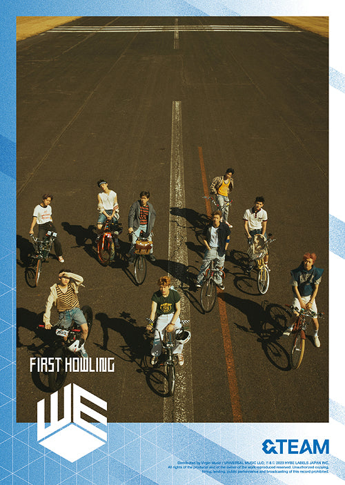 &TEAM JAPAN 2ND EP ALBUM - [First Howling : WE] (Limited Edition)