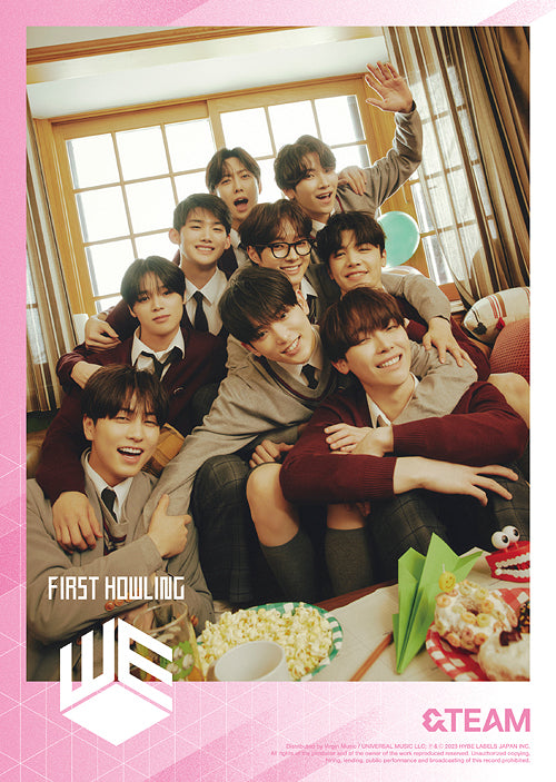 &TEAM JAPAN 2ND EP ALBUM - [First Howling : WE] (Limited Edition)