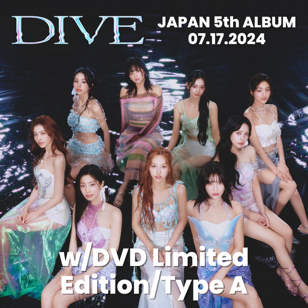 [PRE-ORDER] TWICE (트와이스) 5TH JAPAN ALBUM - [DIVE] (w/ DVD Limited Edition/Type A)