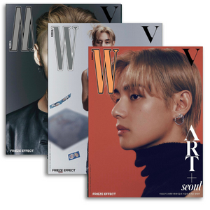 W KOREA VOLUME 9 - SEP 2023 [COVER : V (BTS)] - EVE PINK K-POP