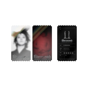 G-DRAGON (지드래곤) Übermensch 2025 World Tour in Korea MD - [Photo Ticket]