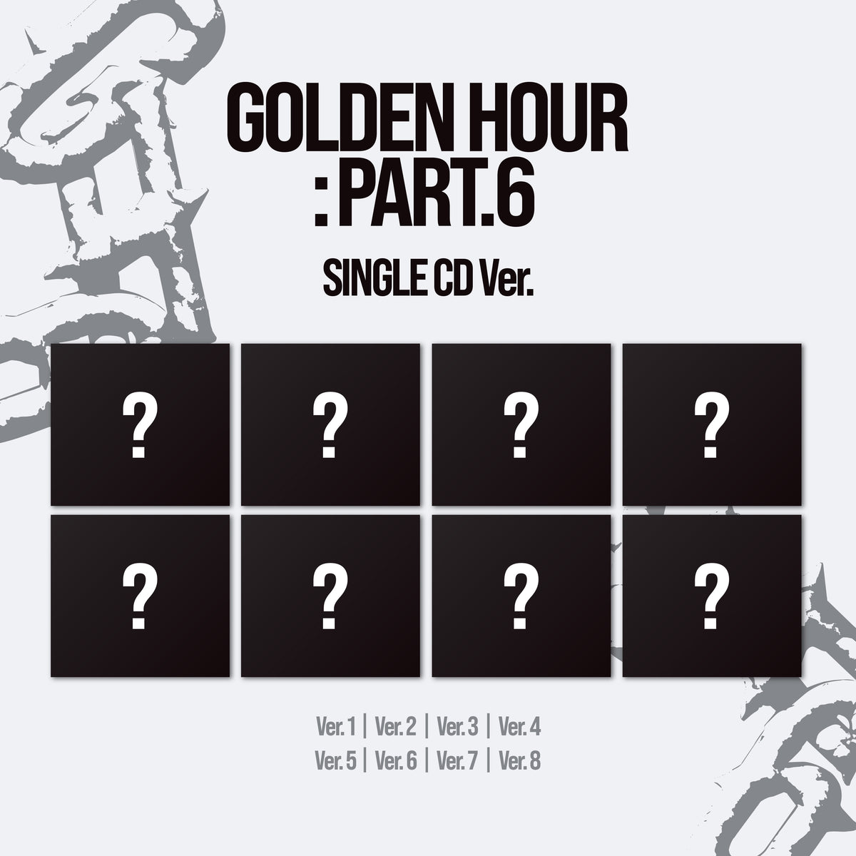 [PRE-ORDER] (U.S. VER.) ATEEZ (에이티즈) - [GOLDEN HOUR : Part.6] (Single CD)