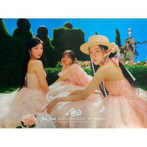RED VELVET - THE REVE FESTIVAL 2022 : FEEL MY RHYTHM (PHOTOBOOK VER) OFFICIAL POSTER - JOY / WENDY / SEULGI UNIT