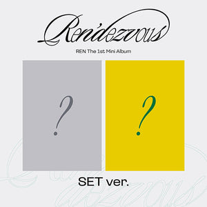 REN (렌) - The 1st Mini Album [Ren'dezvous] (Photobook)