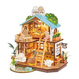 Rolife DIY Miniature House - [Puppy's Cozy Villa DG169]