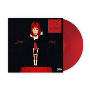 JENNIE (제니) THE 1ST STUDIO ALBUM - [Ruby Vinyl] (LP Ver.) - EVE PINK K-POP