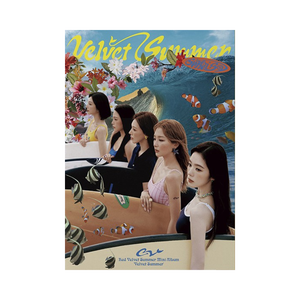 [PRE-ORDER] Red Velvet (레드벨벳) Summer Mini Album - [Velvet Summer] (Big Wave Ver.) - EVE PINK K-POP