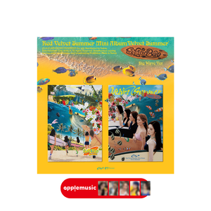 [PRE-ORDER] Red Velvet (레드벨벳) Summer Mini Album - [Velvet Summer] (Big Wave Ver. + EXCLUSIVE PHOTOCARD) - EVE PINK K-POP