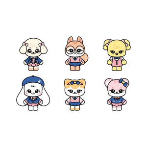 IVE (아이브) WELCOME TO MINIVE SCHOOL 2025 IVE X MINIVE POPUP MD - [SCHOOL PLUSH KEYRING]