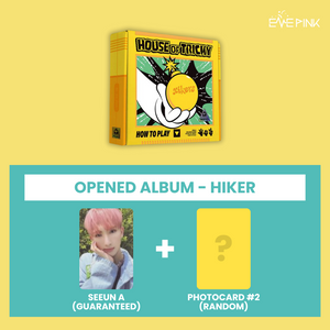 (KOR VER.) XIKERS (싸이커스) 2ND MINI ALBUM - [HOUSE OF TRICKY: How To Play] (HIKER VER. : OPENED ALBUM)