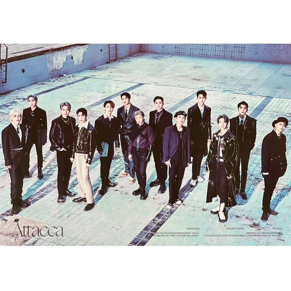 SEVENTEEN - ATTACCA OFFICIAL POSTER - GROUP