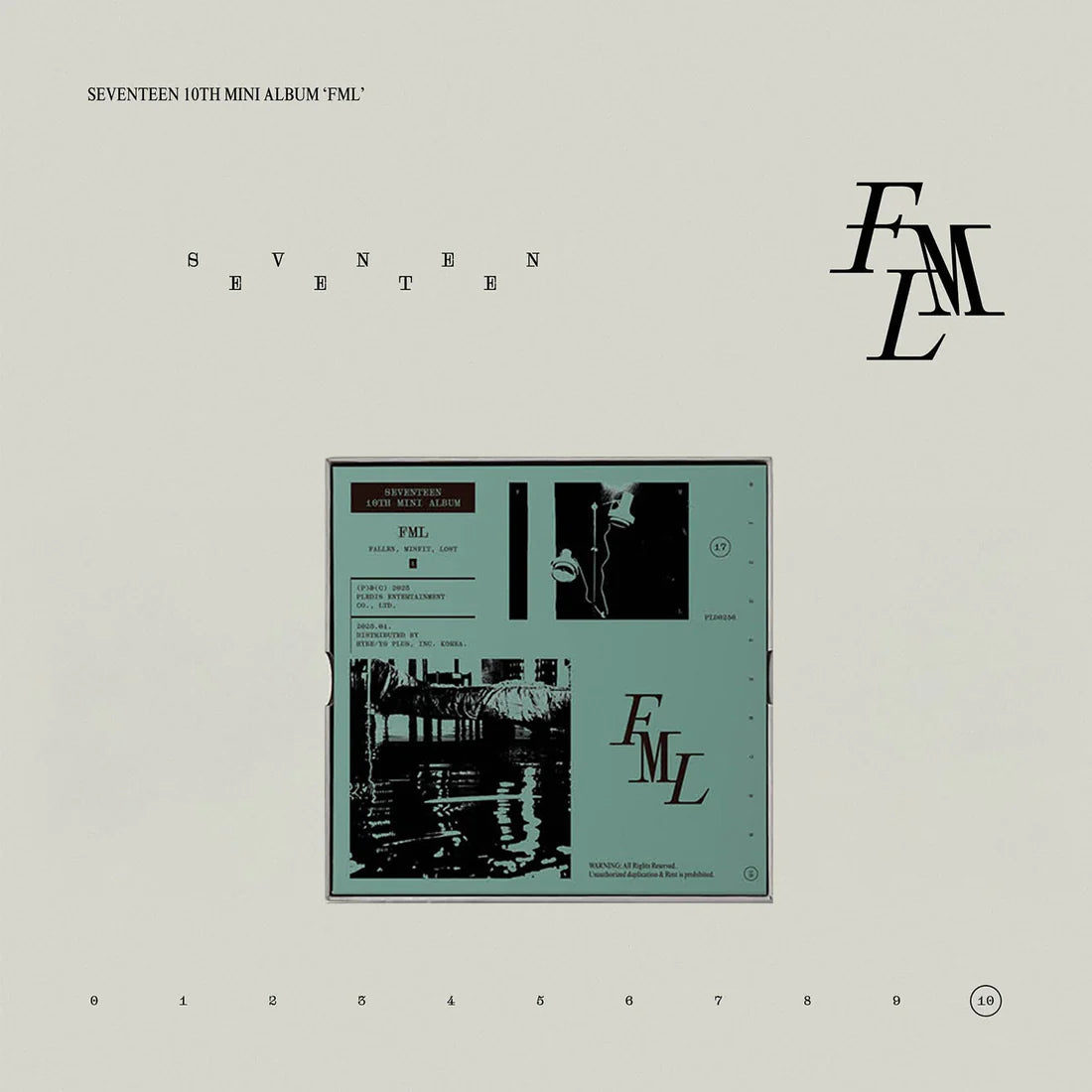 SEVENTEEN (세븐틴) 10TH MINI ALBUM - [FML] – EVE PINK K-POP