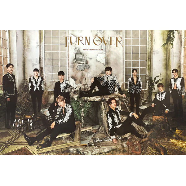 SF9 - TURN OVER (9 VER) OFFICIAL POSTER