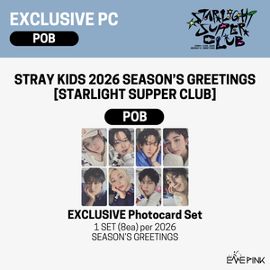 Stray Kids (스트레이키즈) - 2026 SEASON'S GREETINGS [STARLIGHT SUPPER CLUB] (+POB)