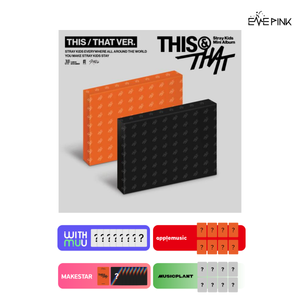 [PRE-ORDER] STRAY KIDS (스트레이 키즈) 10th Mini Album  - [THIS & THAT] (+ EXCLUSIVE PHOTOCARD) - EVE PINK K-POP