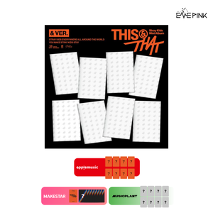 [PRE-ORDER] STRAY KIDS (스트레이 키즈) 10th Mini Album  - [THIS & THAT] (& VER. + EXCLUSIVE PHOTOCARD) - EVE PINK K-POP