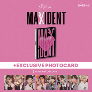 (KOREA VER.) STRAY KIDS MINI ALBUM - [Maxident] (Standard Ver. + EXCLUSIVE PHOTOCARD)