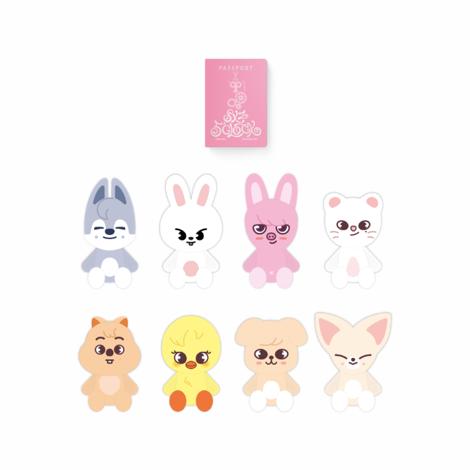 ATEEZ/ANITEEZ IN ILLUSION OFFICIAL MD - [PLUSH DOLL] + 1 MATCHING