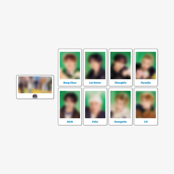 STRAY KIDS FAN CONNECTING 2024 SKZ TOY WORLD MD - [PHOTO CARD SET (9PIECES) A TYPE]