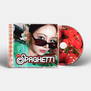 (U.S. VER.) LE SSERAFIM (르세라핌) 1st Single Album - [SPAGHETTI] (Single CD)
