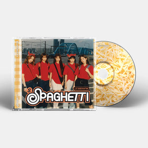 (U.S. VER.) LE SSERAFIM (르세라핌) 1st Single Album - [SPAGHETTI] (Single CD)
