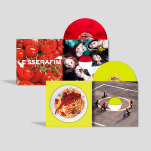LE SSERAFIM (르세라핌) 1st Single Album - [SPAGHETTI] (VINYL Ver.) - EVE PINK K-POP