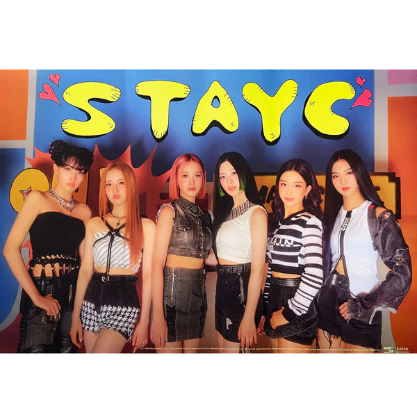 STAYC - STAYDOM OFFICIAL POSTER - CONCEPT 1