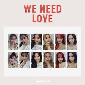 STAYC (스테이씨) - [WE NEED LOVE] : OFFICIAL PHOTOCARD (APPLE MUSIC POB)