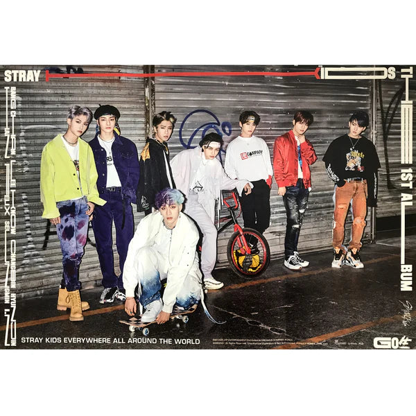 STRAY KIDS - GO 生 OFFICIAL POSTER  - CONCEPT 2