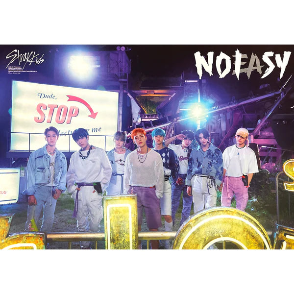 STRAY KIDS - NOEASY OFFICIAL POSTER - A