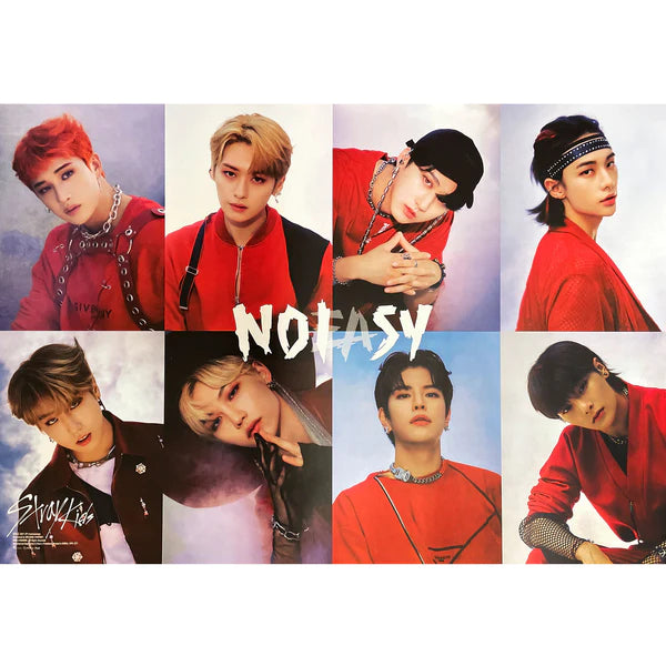 STRAY KIDS - NOEASY OFFICIAL POSTER - C