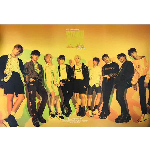 STRAY KIDS - YELLOW WOOD OFFICIAL POSTER - CONCEPT 2