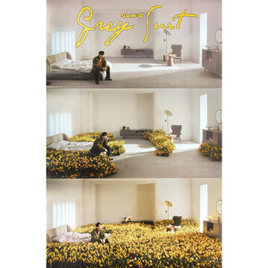 SUHO (EXO)  - GREY SUIT (COLOR VER) OFFICIAL POSTER - CONCEPT 2