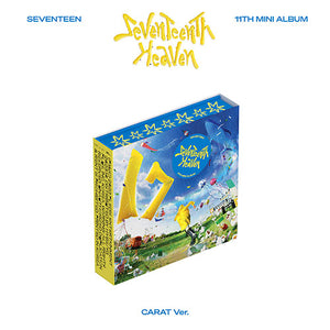 SEVENTEEN (세븐틴) 11TH MINI ALBUM - [SEVENTEENTH HEAVEN] (CARAT VER) - EVE PINK K-POP