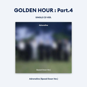 (U.S. VER.) ATEEZ (에이티즈) 13TH MINI ALBUM - [GOLDEN HOUR : Part.4] (Single CD Ver.) - EVE PINK K-POP