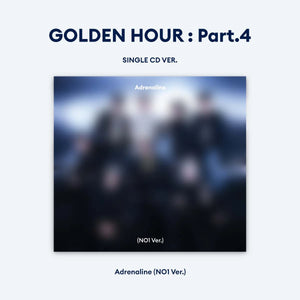(U.S. VER.) ATEEZ (에이티즈) 13TH MINI ALBUM - [GOLDEN HOUR : Part.4] (Single CD Ver.) - EVE PINK K-POP