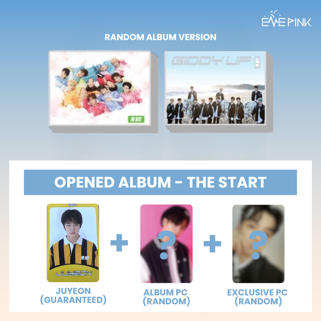 THE BOYZ (더보이즈) 2ND MINI ALBUM - [THE START] : (OPENED ALBUM +