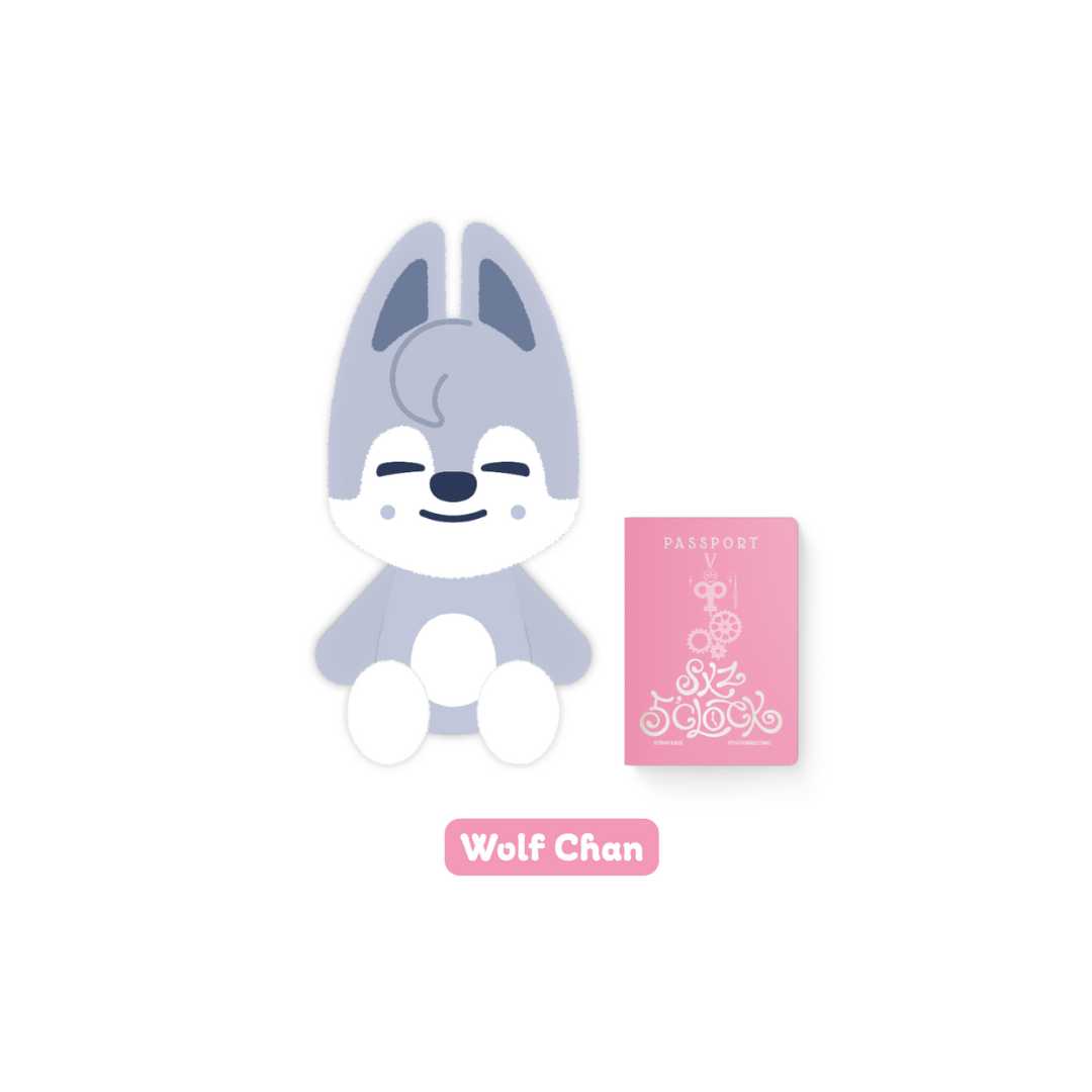ATEEZ/ANITEEZ IN ILLUSION OFFICIAL MD - [PLUSH DOLL] + 1 MATCHING