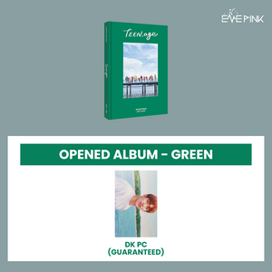 SEVENTEEN (세븐틴) 2ND ALBUM - [TEEN, AGE] (RE-RELEASE) (GREEN VER. : OPENED ALBUM)