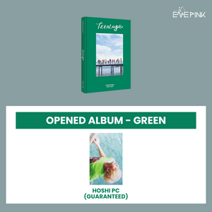 SEVENTEEN (세븐틴) 2ND ALBUM - [TEEN, AGE] (RE-RELEASE) (GREEN VER. : OPENED ALBUM)