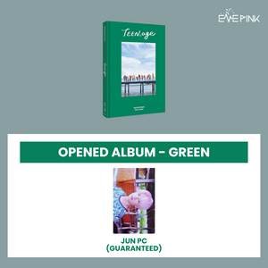 SEVENTEEN (세븐틴) 2ND ALBUM - [TEEN, AGE] (RE-RELEASE) (GREEN VER. : OPENED ALBUM)