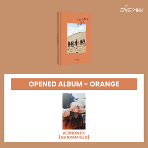 SEVENTEEN (세븐틴) 2ND ALBUM - [TEEN, AGE] (RE-RELEASE) (ORANGE VER. : OPENED ALBUM)