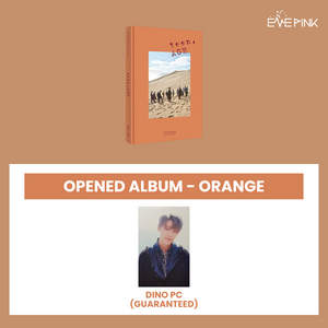SEVENTEEN (세븐틴) 2ND ALBUM - [TEEN, AGE] (RE-RELEASE) (ORANGE VER. : OPENED ALBUM)