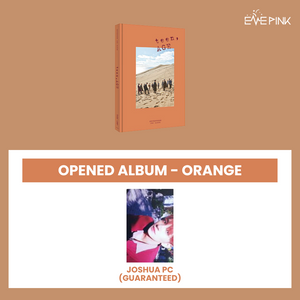SEVENTEEN (세븐틴) 2ND ALBUM - [TEEN, AGE] (RE-RELEASE) (ORANGE VER. : OPENED ALBUM)