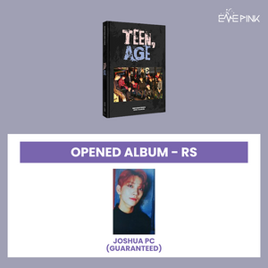 SEVENTEEN (세븐틴) 2ND ALBUM - [TEEN, AGE] (RE-RELEASE) (RS VER. : OPENED ALBUM) - EVE PINK K-POP